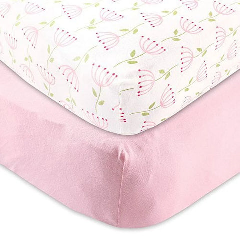 KeaBabies Organic Crib Sheets (2-Pack)