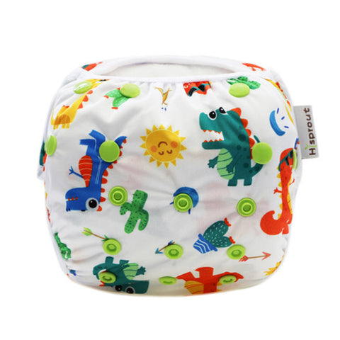 Children Cartoon Swimming Trunks