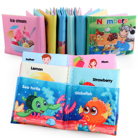 Sound Cloth Books for Babies (0-12 Months)