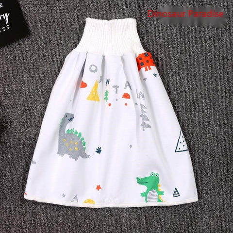 High-Waist Waterproof Diaper Skirt