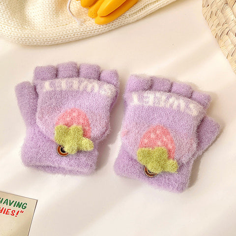 Thick Flip Mittens for Baby (Autumn & Winter)