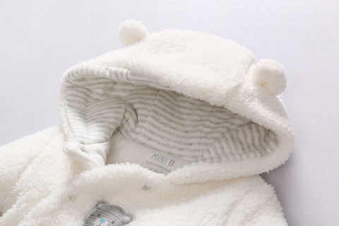 Winter Lamb Padded Newborn Outfit