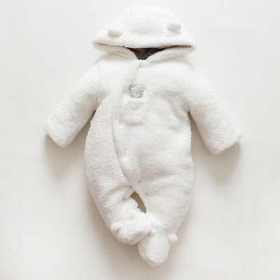 Winter Lamb Padded Newborn Outfit