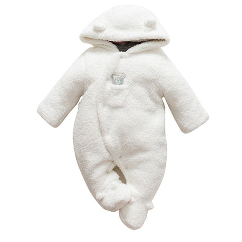 Winter Lamb Padded Newborn Outfit