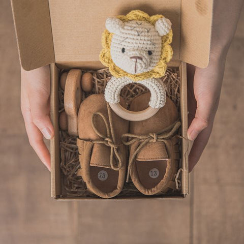 Double-Sided Baby Towel Gift Box