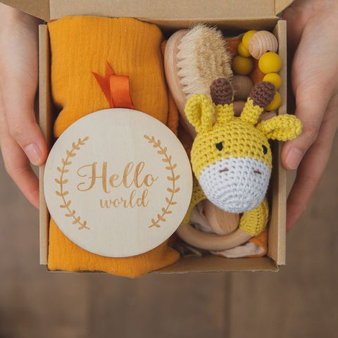 Double-Sided Baby Towel Gift Box