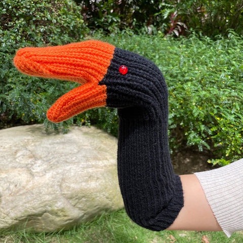 Knitted Cold-Proof Mittens