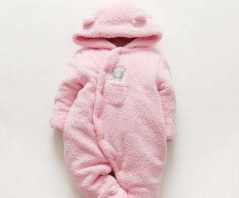 Winter Lamb Padded Newborn Outfit